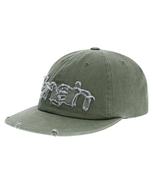 Mahagrid Washed Raw Cut Mah Cap [Khaki]