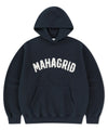 Mahagrid Twill Cut Off Applique Hoodie