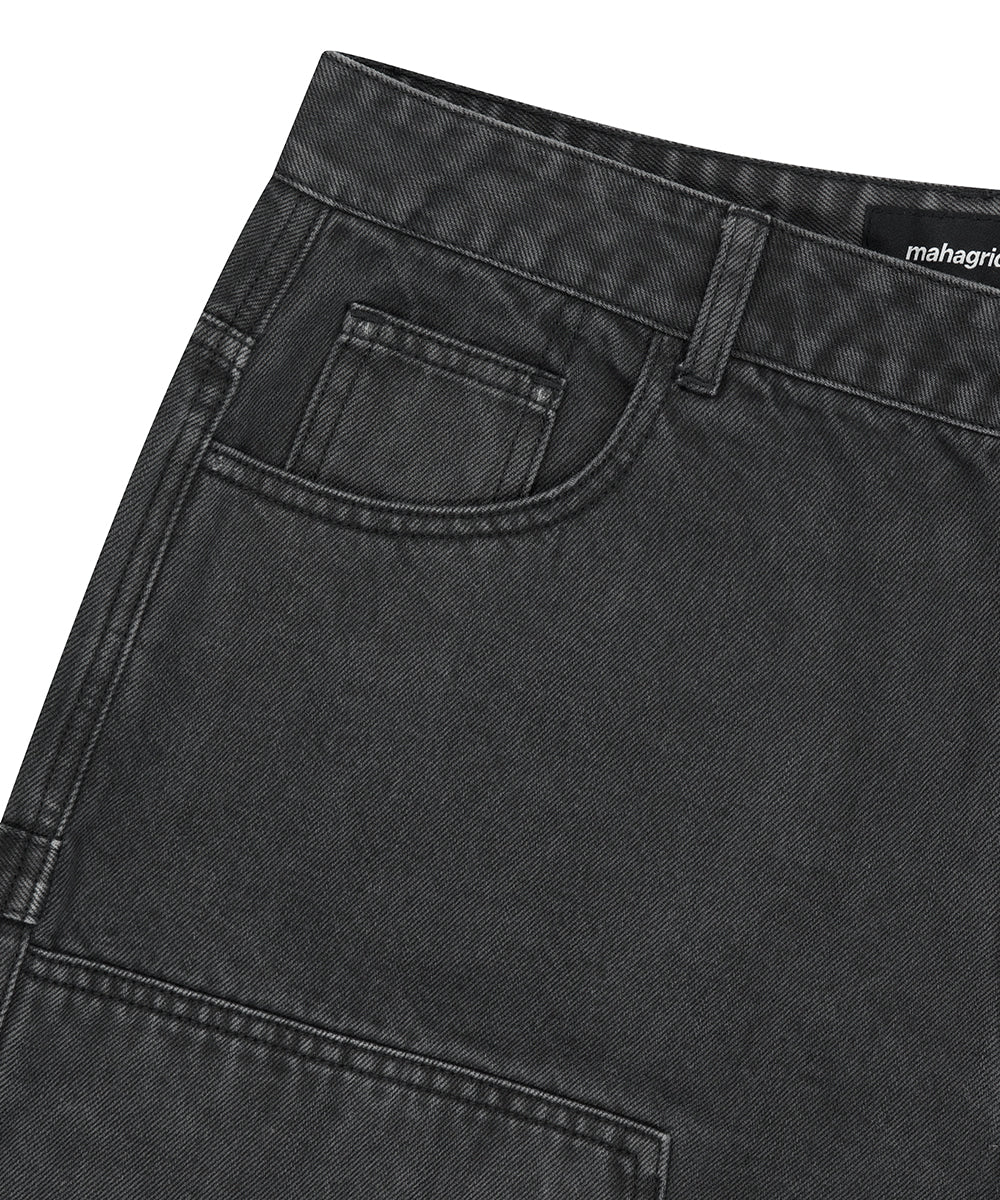 Mahagrid Dyed Double Knee Short