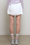 General Idea WOMAN Sheer Shirring Layered Banding Skirt