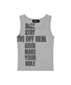 Mahagrid Rise Crack Tank Top