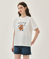 Marithé François Girbaud MARINE DRAWING DOODLE GRAPHIC TEE