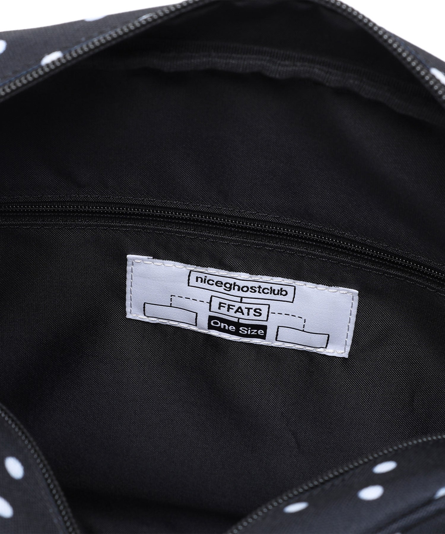 Nice Ghost Club FFATS Box Dot Bag [Black]