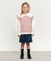 Marithé François Girbaud Kids W Ruffle Knit Vest