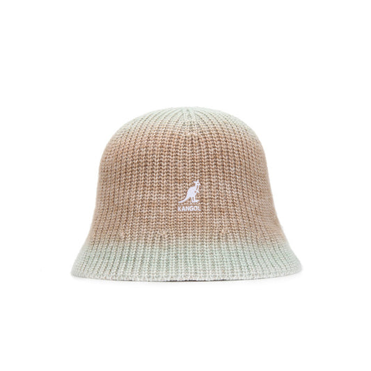 Kangol Stripe Knit Bucket 3723 Tan Multi
