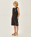 Marithé François Girbaud Kids Terry Sleeveless Top and Pants Set - Navy