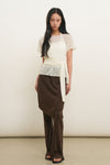 General Idea WOMAN Sheer Halterneck Layered Knit Set