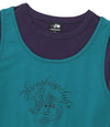Nice Ghost Club Star Pony Sleeveless Long Sleeve Tee [Purple]