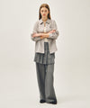 Marithé François Girbaud W PATTERN SHEER SHIRT