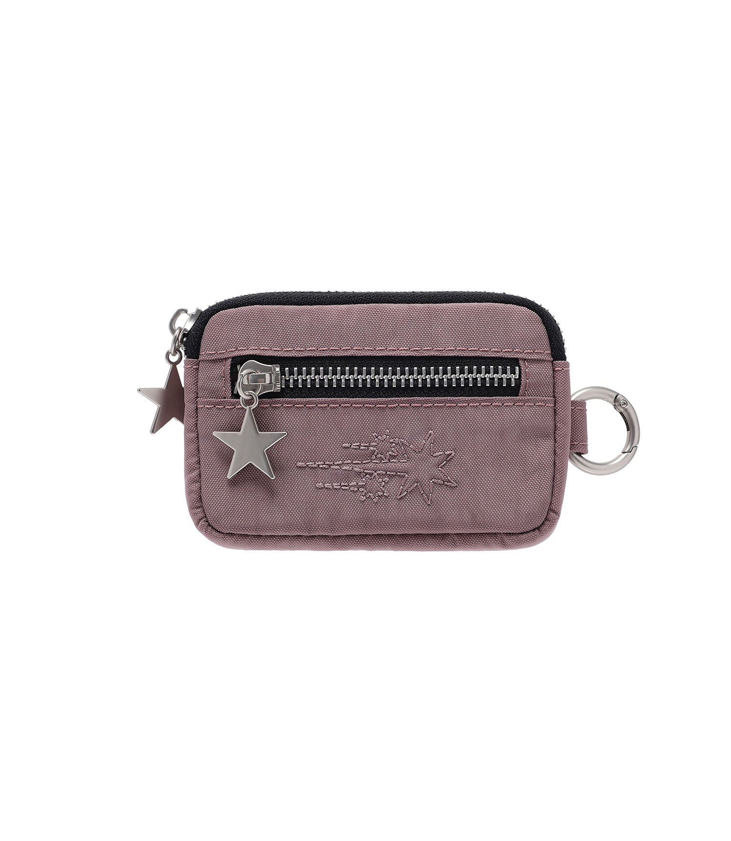 Nice Ghost Club Stitched 3Star Card Wallet [Purple]