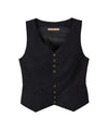 Bitter Cells Lauryn V Neck Vest