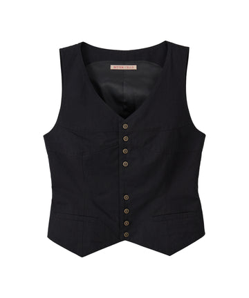 Bitter Cells Lauryn V Neck Vest
