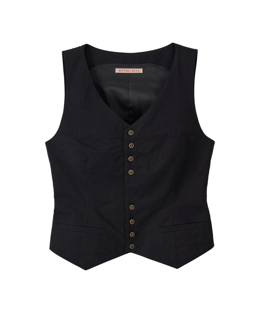 Bitter Cells Lauryn V Neck Vest