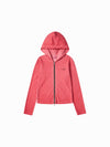 ADLV Woman Washed Rip Hoodie Zip Up