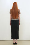 General Idea WOMAN Airy Essential Collar Half Knit