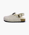 Marithé François Girbaud Kids Felt Strap Clogs