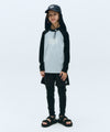 Marithé François Girbaud Kids Classic Logo Rashguard Shorts Set-Up Black