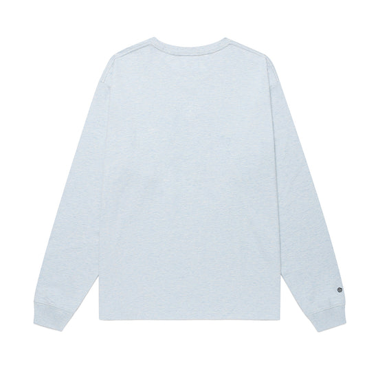 Cavish Kyurin Wearing TWIN STAR CHECK APPLIQUE LS TEE [BLUE]