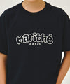 Marithé François Girbaud Kids Raglan Short Sleeve Sweatshirt Light Heather Gray