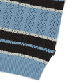 Mahagrid Mesh Stripe Knit