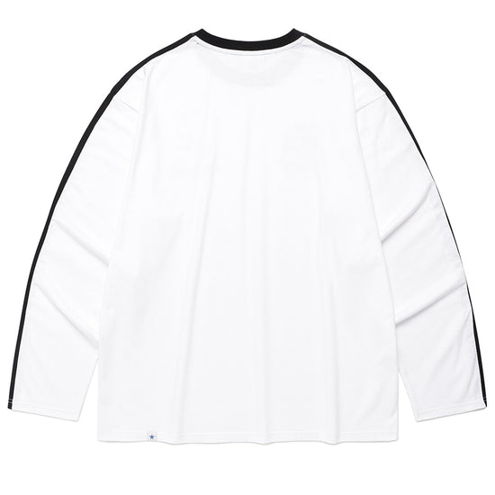Cavish GLOBE FOOTBALL LS TEE [WHITE]