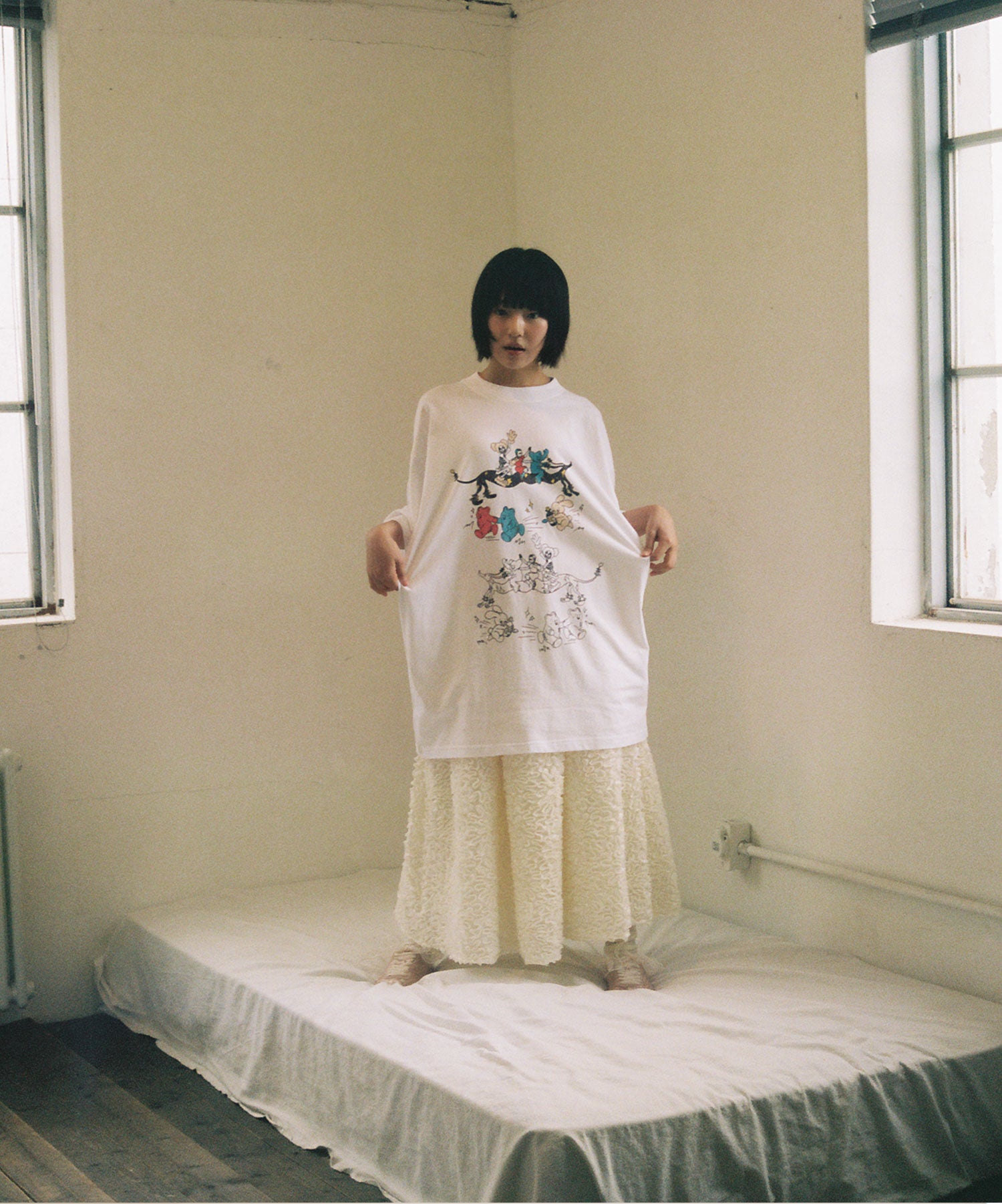 Nice Ghost Club NGC FAMILY BIG BIG TEE [WHITE]