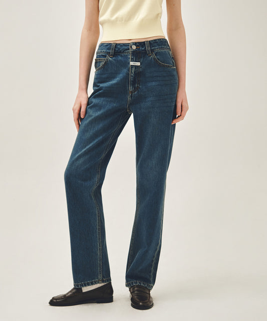 Marithé François Girbaud Women's Slim Straight Denim Pants