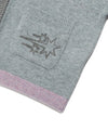 Nice Ghost Club Color Block Knit Cardigan