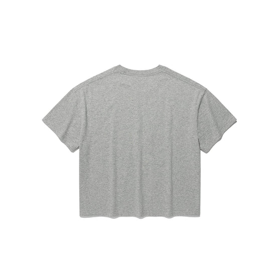 Nice Ghost Club 3star Big Crop Tee [Grey]