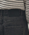 Marithé François Girbaud M HIGH STRAIGHT STRIPE DENIM PANTS BLUE