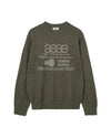 AEAE Web Logo Hairy Knit