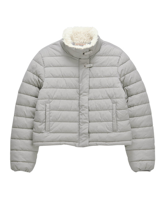 Bitter Cells Hairy Neck Light Puffer Jacket