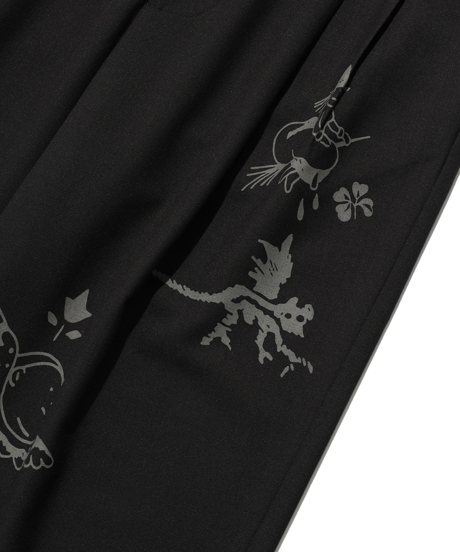 Nice Ghost Club Tattoo Tailored Pants