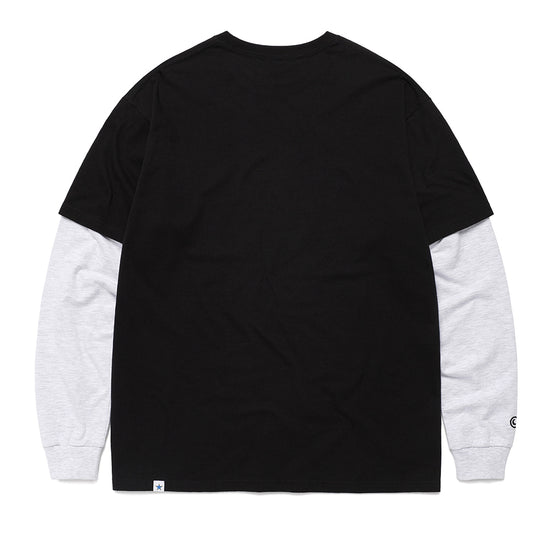 Cavish DELIC LAYERED LS TEE [BLACK]