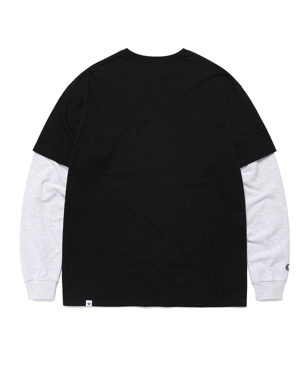 Cavish DELIC LAYERED LS TEE [BLACK]