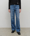 Marithé François Girbaud W HIGH STRAIGHT DENIM PANTS