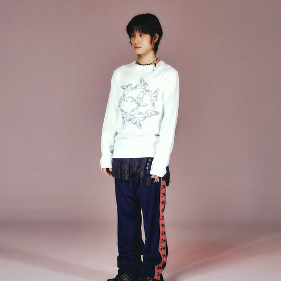 Nice Ghost Club Unicorn Circle Slim Long Sleeve Tee