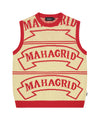 Mahagrid Flag Logo Knit Vest
