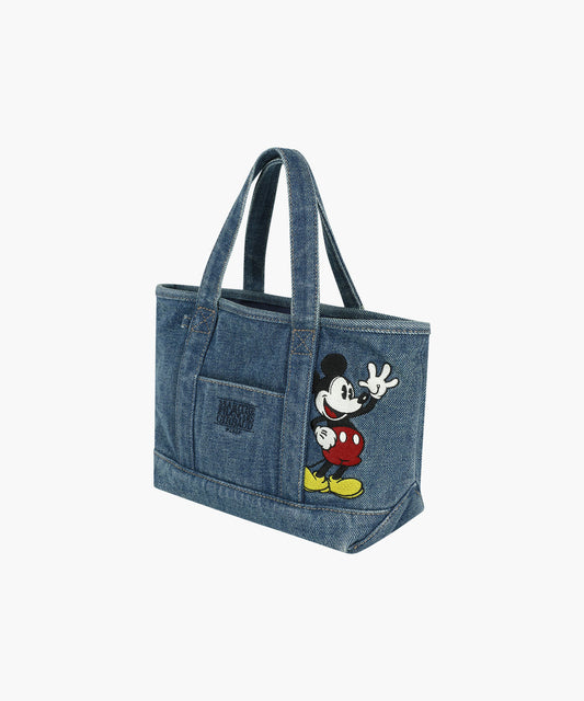 Marithé François Girbaud Marithé François Girbaud x Disney Mickey Tote Bag in Vintage Blue