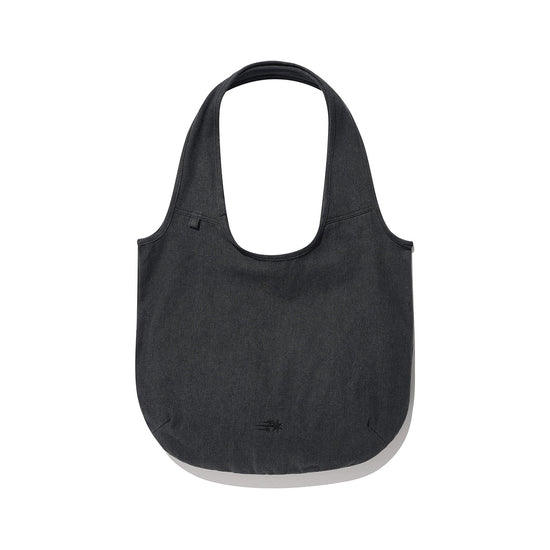 Nice Ghost Club Denim Doodle Shoulder Tote Bag