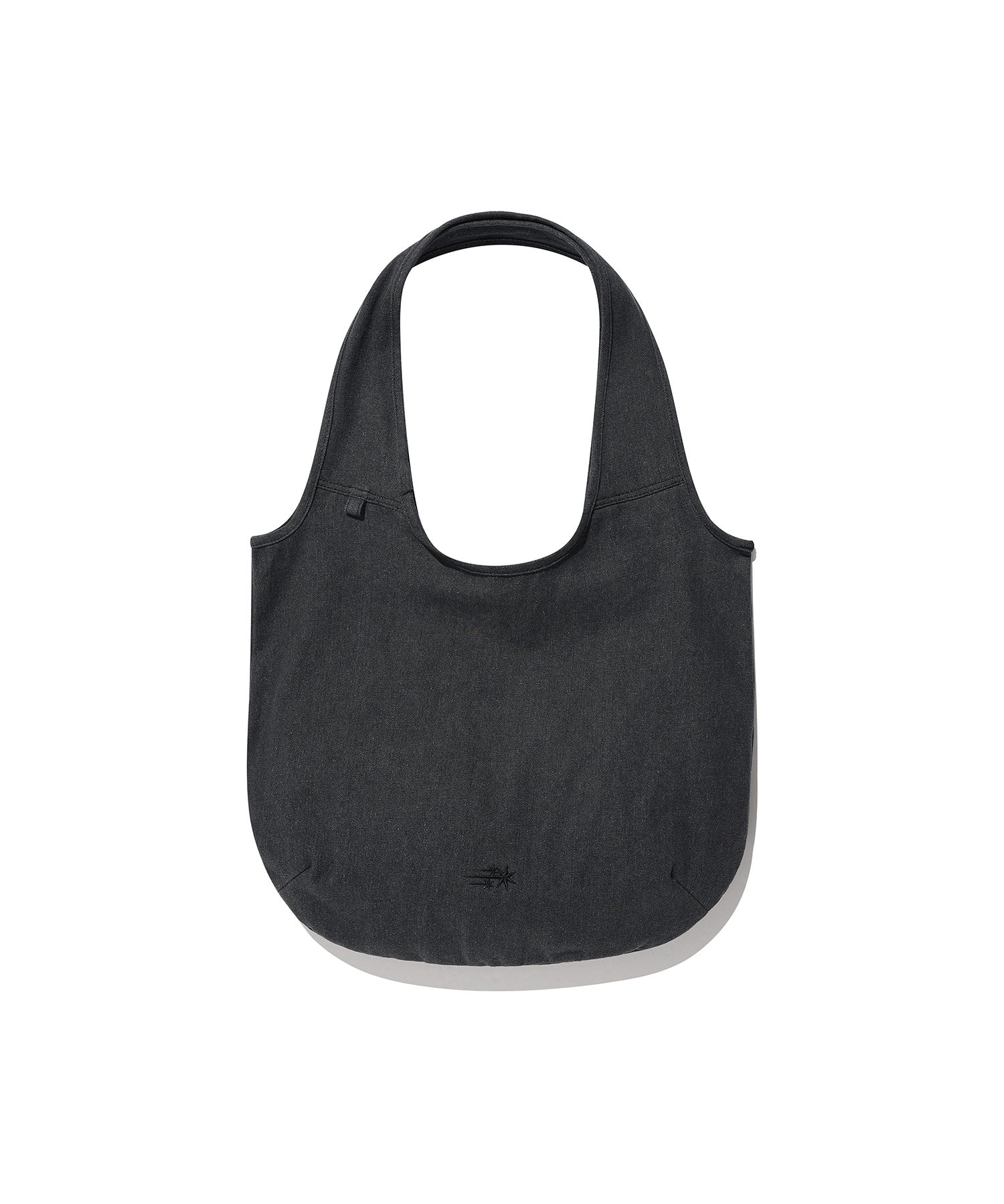 Nice Ghost Club Denim Doodle Shoulder Tote Bag