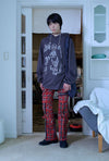 Nice Ghost Club Doodle Big Big Long Sleeve Hoodie