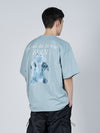 ADLV Fuzzy Dragon Artwork Short Sleeve T-Shirt