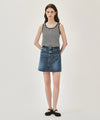 Marithé François Girbaud W SMALL CLASSIC LOGO SLEEVELESS