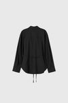 General Idea WOMAN Belted Pintuck Shirt
