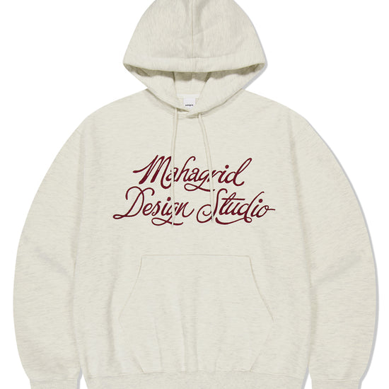 Mahagrid Letter Ink Logo Hoodie