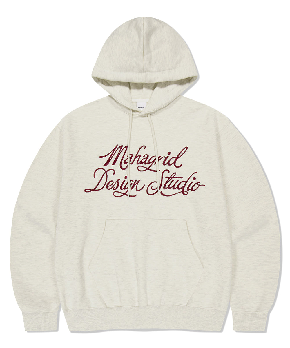 Mahagrid Letter Ink Logo Hoodie