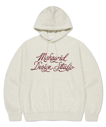 Mahagrid Letter Ink Logo Hoodie