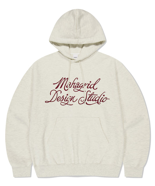 Mahagrid Letter Ink Logo Hoodie