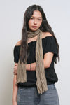 General Idea WOMAN Cotton Crinkle Scarf